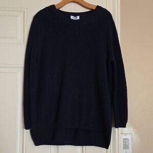 525 America Navy Ribbed Crewneck Sweater